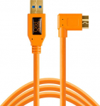 Tether Tools TPro USB 3.0 Micro-B Right Angle 4.6m/15 ORG