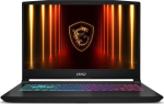 Notebook|MSI|CPU Intel&reg; CoreT i7|i7-14650HX|15.6 "|1920 x 1080 pixels|RAM 16 GB|DDR5-SDRAM|SSD 512 GB|Discrete graphics NVIDIA GeForce RTX 5060|8 GB|On-board graphics Yes|Numeric keypad Yes|OS installed Windows 11 Home|Colour Black|Weight 2.4 kg|5600 ...