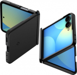 &Uuml;mbris Air Fit Pro (MagFit), Samsung Galaxy Flip8, must, Qi2/MagSafe toega, Spigen