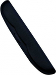 Esselte Keyboard wrist rest with gel, Black sort