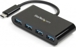 StarTech.com 4PT USB 3.0 HUB USB-C TO USB-A,