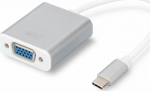 Adapter USB Digitus USB-C - VGA Silver (DA-70837)