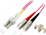 EFB Elektronik EFB Duplex Patchkabel LC-SC 50/125 OM4 LSZH 2mm 2.0m violett