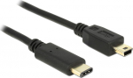 DELOCK USB Kabel C -> Mini-B St/St 2m schwarz