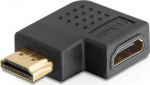 Delock Adapter HDMI male to HDMI female 90&deg; right
