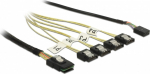 Delock Internes SAS-Kabel - SAS 6Gbit/s - Mini SAS (SFF-8087)