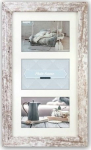 ZEP Nelson 6 3x13x18 Wood Frame 3Q white/brown V23136