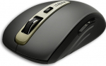 Rapoo MT350 - Mouse - optical - 6 Tasten - wirelessly - 2.4 GHz, Bluetooth 4.0, Bluetooth 3.0 - Wireless receiver (USB)