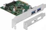 Delock USB-Adapter - PCIe 3.0 x4 Low-Profile