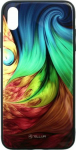 Tellur Cover Glass print for iPhone XS MAX mesmeric