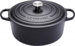 Le Creuset Signature Casserole round 20 cm black