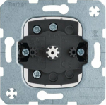 Berker 384103 - Knopf - Schwarz - Grau - Metall - Kunststoff - Berker S.1/B.3/B.7 - Q.1/Q.3/Q.7/Q.9 - K.1/K.5 - R.1/R.3/R.8 - 1P - IP20