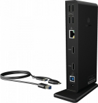 ICY BOX Docking Station IB-DK2251AC do Notebook DisplayLink, 2 x HDMI