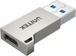 Adapter USB Unitek USB-C - USB Silver (A1034NI)