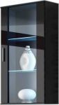 Cama MEBLE Cama hanging display cabinet SOHO black/black gloss