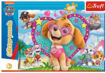 Trefl Puzzle 100 el. Glitter W glow Skye Psi Patrol