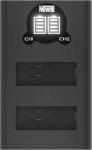 Newell Camera Charger Dual charger Newell DL-USB-C do battery AHDBT-901