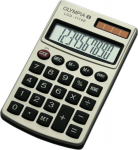 Olympia Taschenrechner LCD-1110E silber