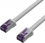 Shiverpeaks Patchkabel CAT 6A S/FTP flex. 500MHz 0.25m grau