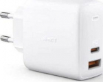 AUKEY PA-B3 White Omnia GaN Charger 2xUSB Power Delivery (1xUSB A+1xUSB C) 65W 5.4A