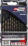 AWTools Drill AWTOOLS DRILL METAL HSS M2 KPL. 13SZT./1.5 - 6.5MM/ PREMIUM AW42001 AWTOOLS