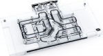Alphacool 11966 - backplate - Acryl - Aluminium - Kupfer - Nickel - Schwarz - Transparent - 3-Pin JST - 1/4" - 141.8 mm