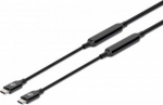 MANHATTAN USB 3.2 Gen 2 active type-C Kabel 3m 10 Gbit/s 60W