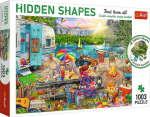 Trefl Puzzle Hidden Shapes, RV trip, 1003 elements, Trefl 10677