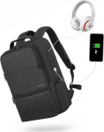 Swissten Laptop Backpack 15.6" with a USB port for charging your smartphone