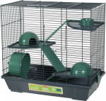 Zolux ZOLUX EHOP hamster cage 50 cm, triple, Col. zielony