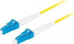 Lanberg PATCHCORD FIBER OPTIC SM LC/UPC-LC/UPC SIMPLEX 3.0MM LSZH G657A1 1M YELLOW LANBERG