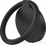 Telefoni s&otilde;rmer&otilde;ngas / tugijalg Magnetic Phone Ring, universaalne, 360 kraadi p&ouml;&ouml;ratav, must, Tech-Protect