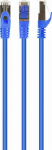 Gembird GEMBIRD PP6A-LSZHCU-B-5M patchcord RJ45 cat.6A SFTP LSZH 5m niebieski