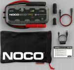 NOCO GB150 Boost 12V 3000A Jump Starter starter device with integrated 12V/USB battery