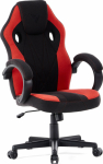 Armchair SENSE7 Prism black and red fabric