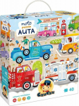 Czuczu Puzzle 40 element?w Cars moto puzzle