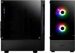 GAMDIAS Talos E3 GAMING Miditower Black retail - Midi/Minitower - ATX