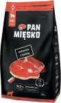 PAN MIĘSKO Beef with goat M - dry dog food - 20kg