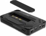 Delock Speichergeh&auml;use - f&uuml;r 1 x M.2 NVME SSD + 1 x 2.5" SATA SSD / HDD, USB Typ C, with clone function - 2.5", M.2 (6.4 cm)