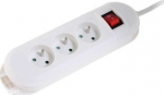 Listwa zasilająca Hama Comfort 3 jack 1.5 m White (P22237510000)