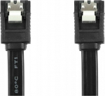 Accura SATA III - SATA III 0.5m czarny - kabel Accura SATA III - SATA III 0.5m czarny