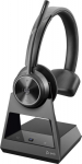 HP Poly Savi 7310-M Office - Savi 7300 series - headset - on the ear - DECT - wireless - svart - Certified for Microsoft Teams