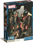 Clementoni Puzzle 1000 element&oacute;w Compact Marvel The Avengers