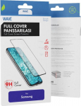 Wave Full Cover - panssarilasi, Samsung Galaxy A55 5G / A35 5G, black frame