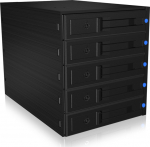 ICY BOX IB-575SSK-12G - Festplatten-Array - 5 Shafts (SATA-600 / SAS-3)