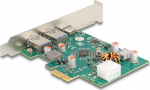 Delock USB-Adapter - PCIe 2.0 - USB 3.0 x 2