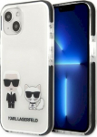 Karl Lagerfeld KLHCP13STPEKCW Hardcase for iPhone 13 mini 5.4" / white