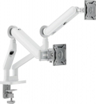 Alogic Glide Flexible Dual Arm Monitor Mount 17-35 White