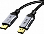 Kabel Unitek DisplayPort - DisplayPort 1.5m czarny (C1626GY01-1.5M)