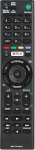 HQ LXP100D TV remote control SONY BRAVIA RMT-TX100D NETFLIX Black